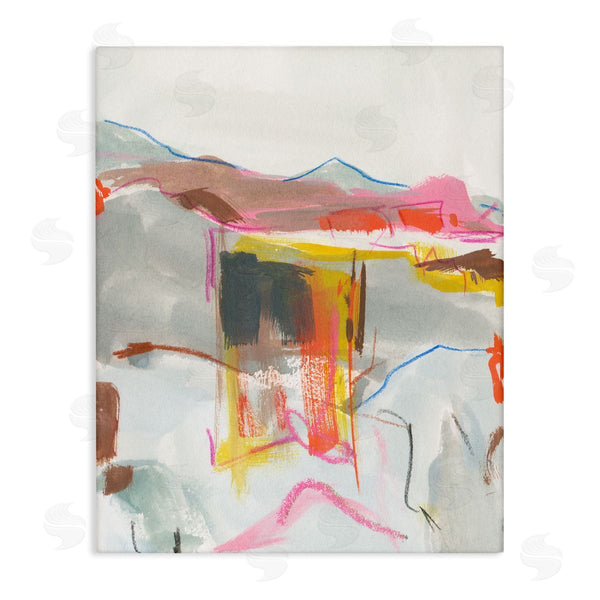 stupell industries Melissa Wang | Bold Abstract Mountain Shapes
