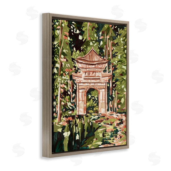 Stupell Industries Melissa Wang | Botanical Veiled Gate