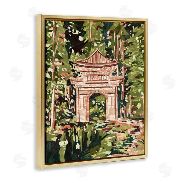 Stupell Industries Melissa Wang | Botanical Veiled Gate