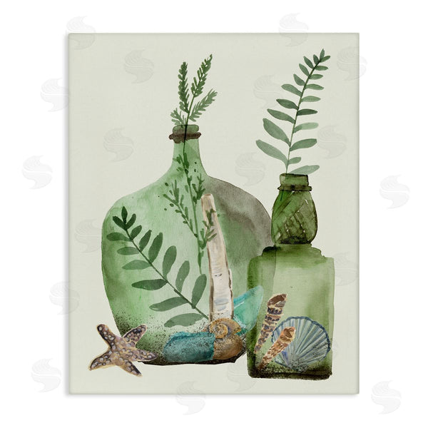 stupell industries Melissa Wang | Coastal Green Forest Ferns Wall Art