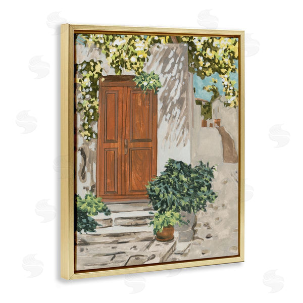Stupell Industries Melissa Wang | Cottage Doorway Botanicals
