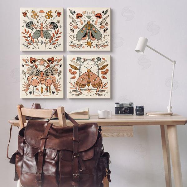 Stupell Industries Melissa Wang | Cottage Moths & Mushrooms Wall Art