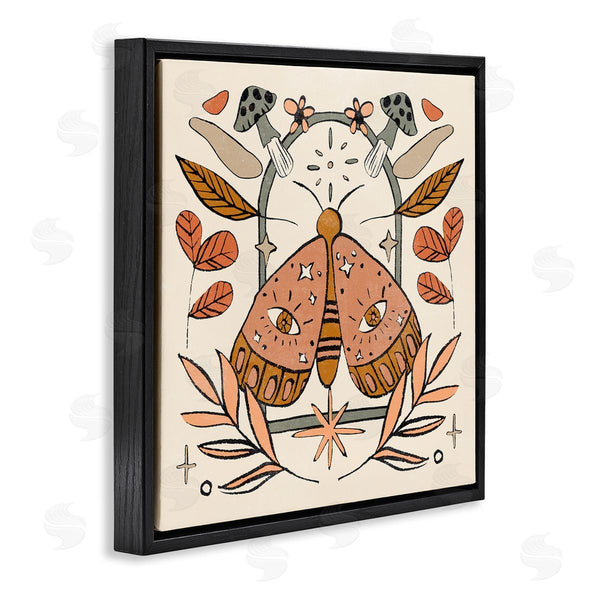 Stupell Industries Melissa Wang | Cottagecore Moth & Mushrooms Wall Art