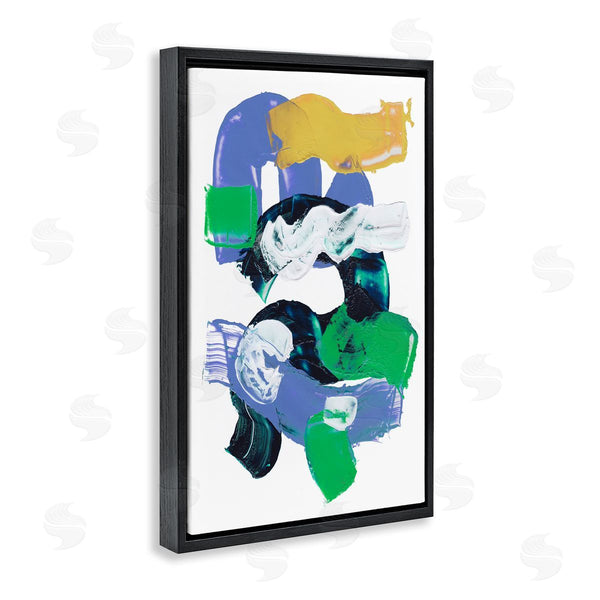 Stupell Industries Melissa Wang | Curved Paint Strokes