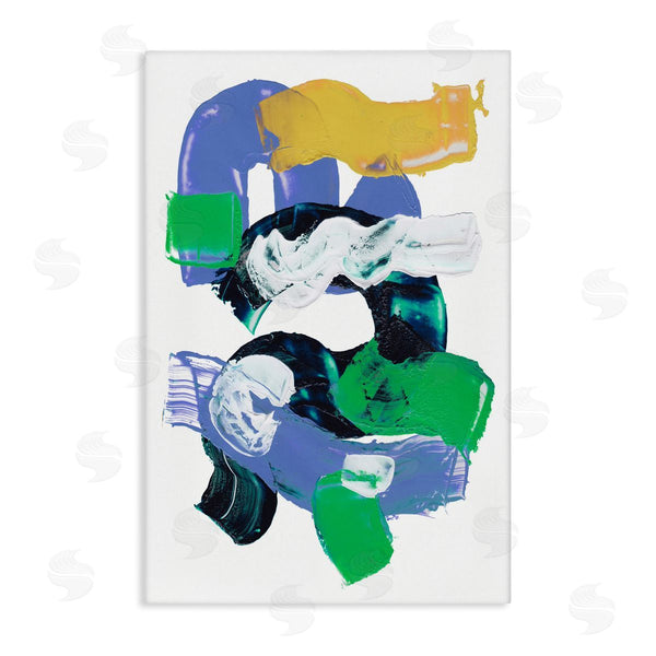 stupell industries Melissa Wang | Curved Paint Strokes
