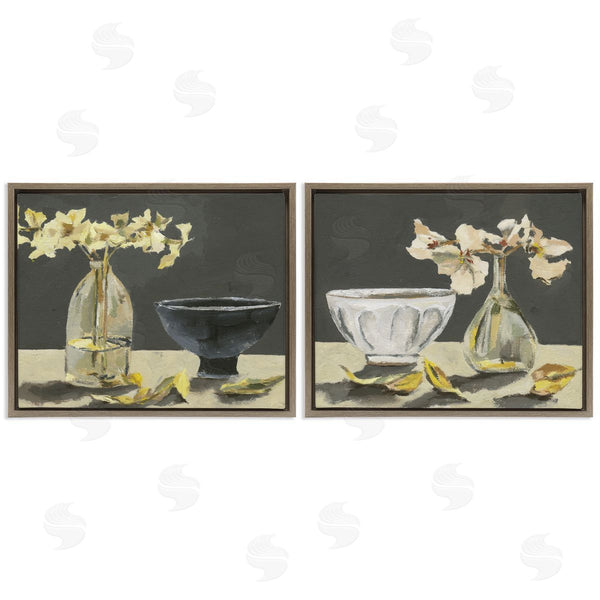 Stupell Industries Melissa Wang | Elegy In Neutral Still Life Wall Art