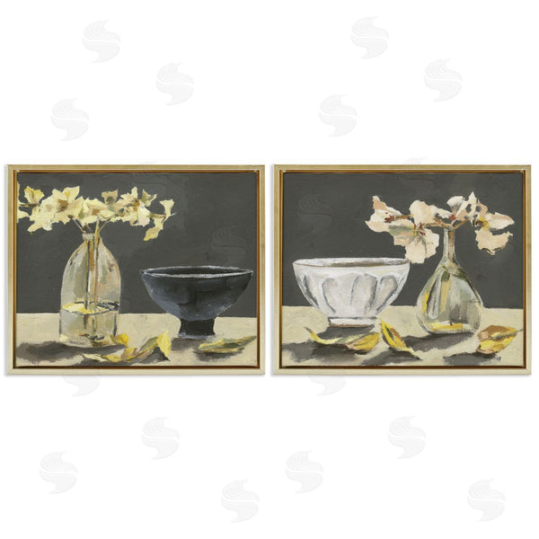 Stupell Industries Melissa Wang | Elegy In Neutral Still Life Wall Art