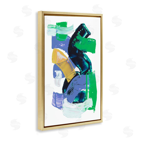 Stupell Industries Melissa Wang | Expressive Bold Brush Strokes Wall Art
