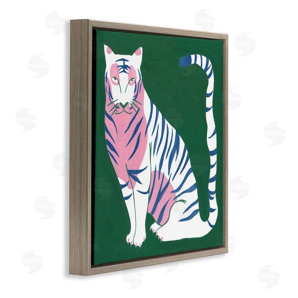 Stupell Industries Melissa Wang | Fierce Modern Tiger Wall Art