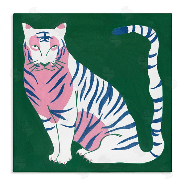 stupell industries Melissa Wang | Fierce Modern Tiger Wall Art
