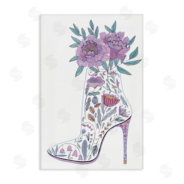 stupell industries Melissa Wang | Floral Heel Bouquet Wall Art