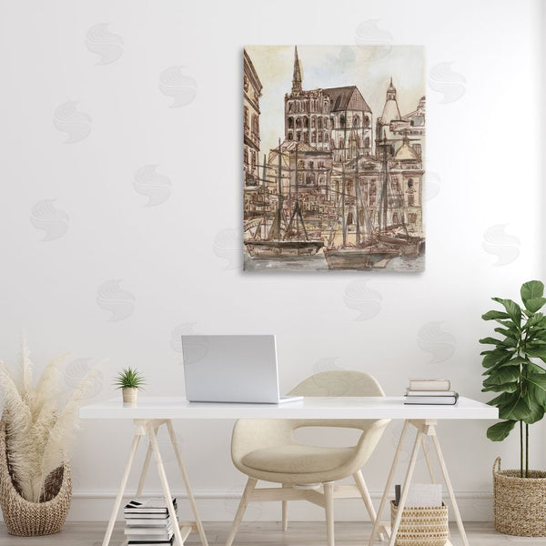 Stupell Industries Melissa Wang | Harbor Of Salted Remnants