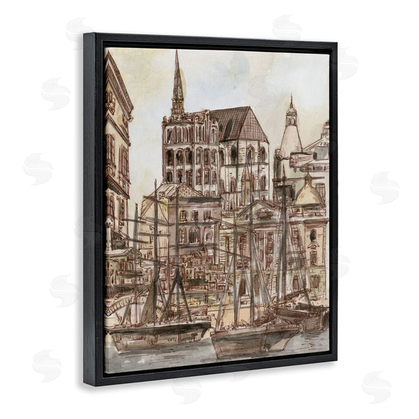 Stupell Industries Melissa Wang | Harbor Of Salted Remnants