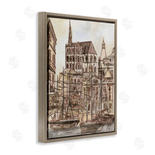 Stupell Industries Melissa Wang | Harbor Of Salted Remnants