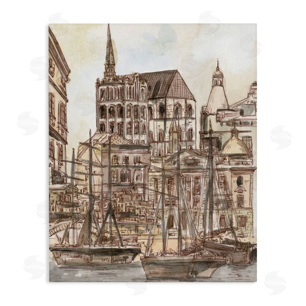 stupell industries Melissa Wang | Harbor of Salted Remnants