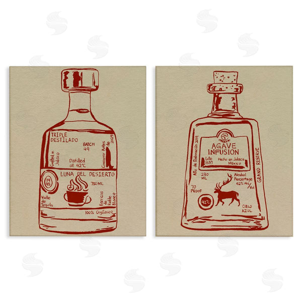 stupell industries Melissa Wang | Liquor Bottle Essence