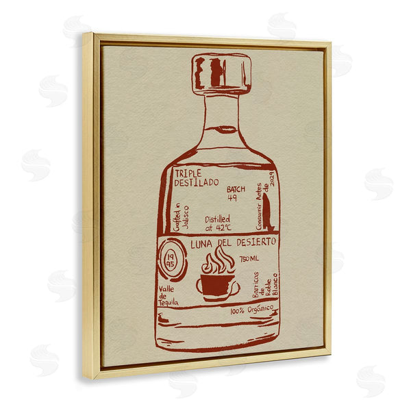 Stupell Industries Melissa Wang | Minimal Liquor Essence