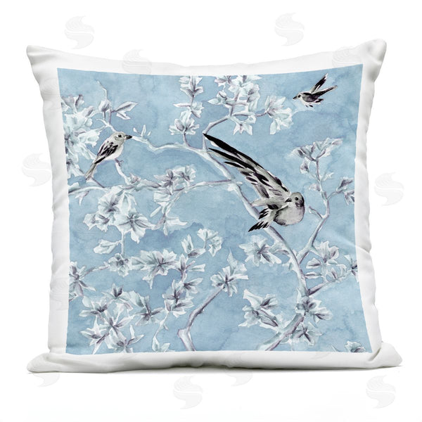 Stupell Industries Melissa Wang | Minted Serenity Bird Branches Printed Throw Pillow