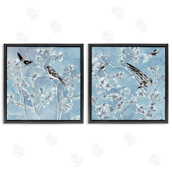 Stupell Industries Melissa Wang | Minted Serenity Birds Over Blue