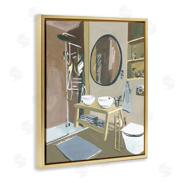 Stupell Industries Melissa Wang | Modern Bathroom Interior Design