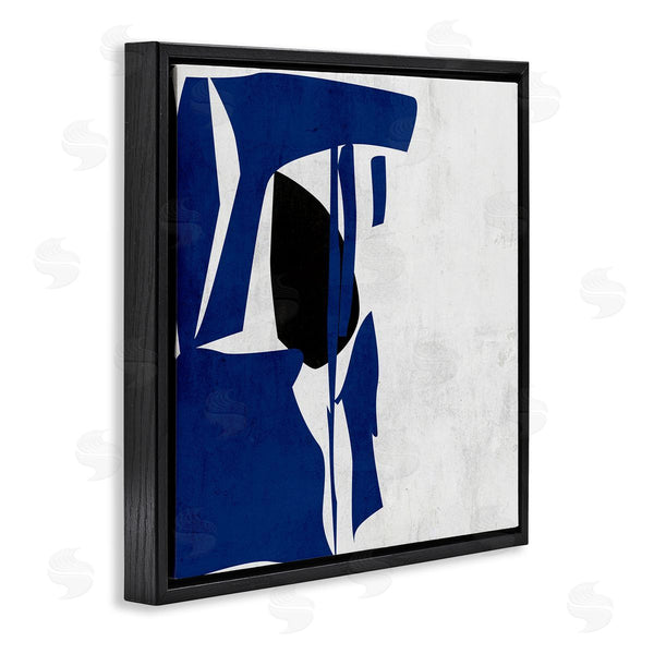 Stupell Industries Melissa Wang | Modern Blue Cutout Shapes Wall Art