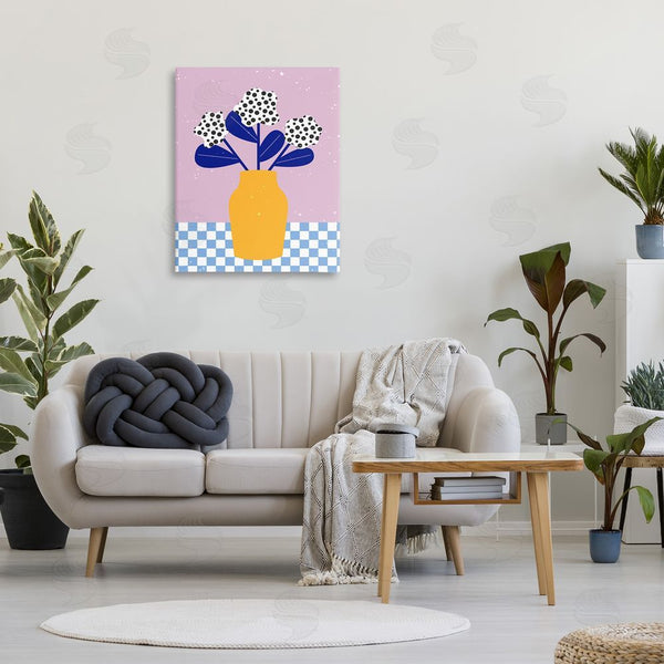 Stupell Industries Melissa Wang | Modern Polka Dot Plants Wall Art