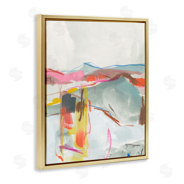 Stupell Industries Melissa Wang | Mountain Shape Impressions