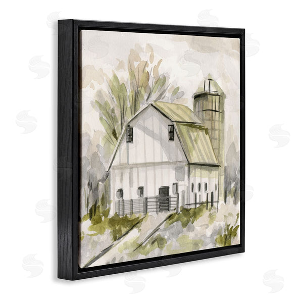 Stupell Industries Melissa Wang | Neutral Farmhouse Barn