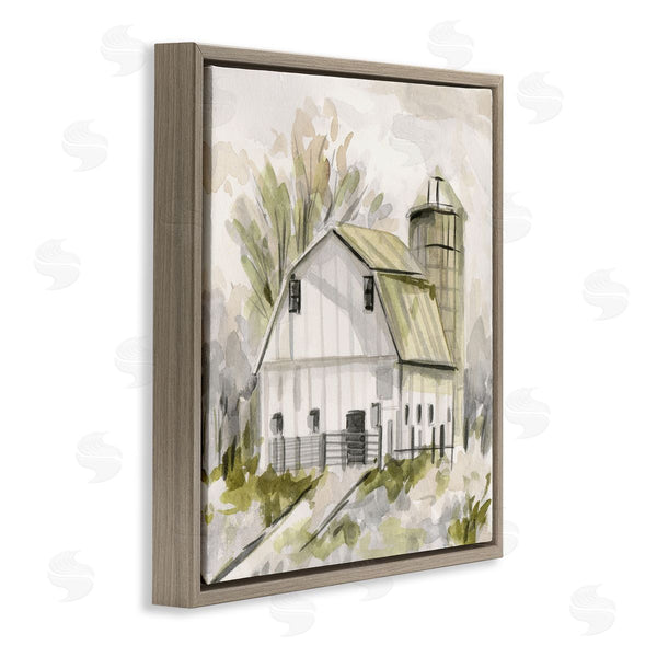 Stupell Industries Melissa Wang | Neutral Farmhouse Barn