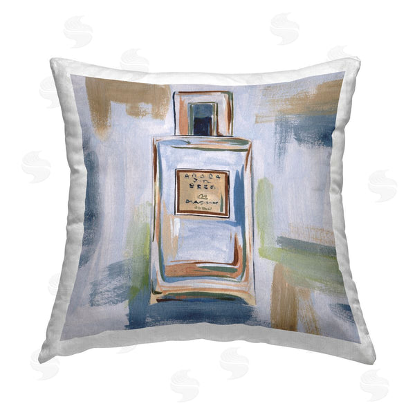 stupell industries Melissa Wang | Neutral Perfume Bottle Printed Throw Pillow
