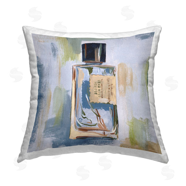 stupell industries Melissa Wang | Paint Streak Perfume Printed Throw Pillow