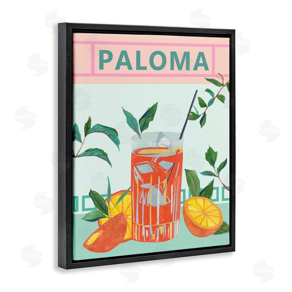 Stupell Industries Melissa Wang | Paloma Tropical Cocktail