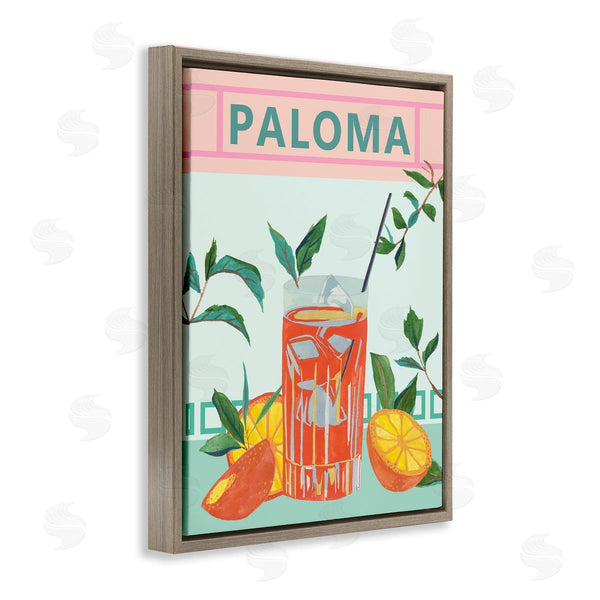 Stupell Industries Melissa Wang | Paloma Tropical Cocktail
