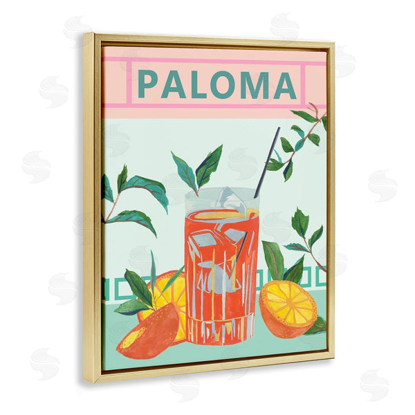 Stupell Industries Melissa Wang | Paloma Tropical Cocktail