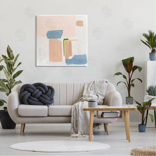 Stupell Industries Melissa Wang | Pastel Geometric Square Shapes Wall Art