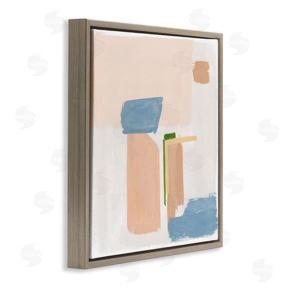 Stupell Industries Melissa Wang | Pastel Geometric Square Shapes Wall Art