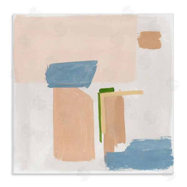 stupell industries Melissa Wang | Pastel Geometric Square Shapes Wall Art