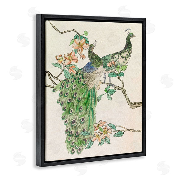 Stupell Industries Melissa Wang | Peacock Pair On Branch