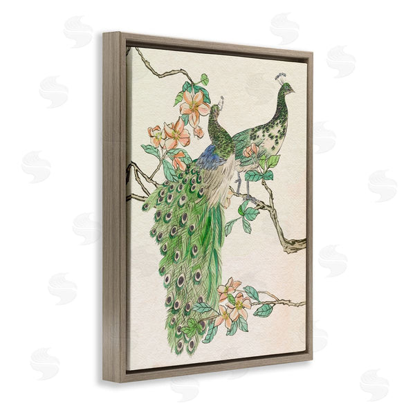 Stupell Industries Melissa Wang | Peacock Pair On Branch