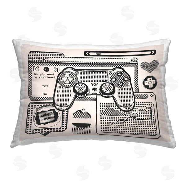 stupell industries Melissa Wang | Pixel Patterned Gamer