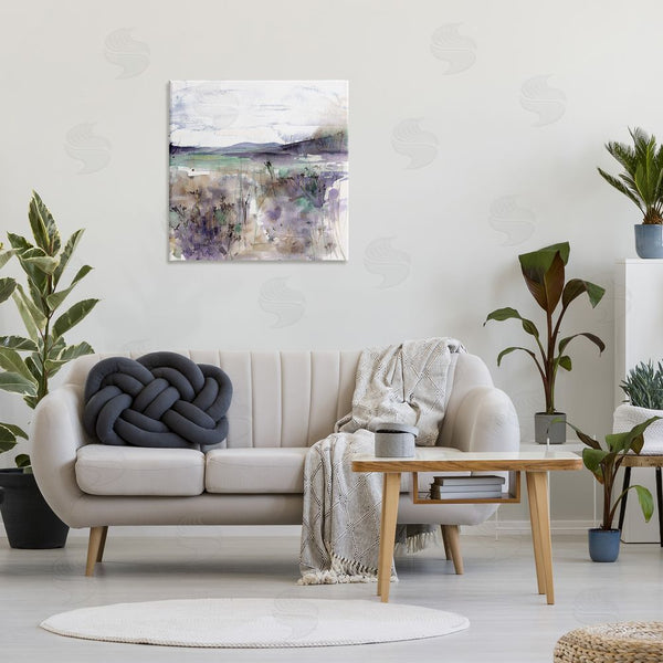 Stupell Industries Melissa Wang | Purple Mountain Distortion Wall Art