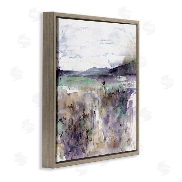 Stupell Industries Melissa Wang | Purple Mountain Distortion Wall Art