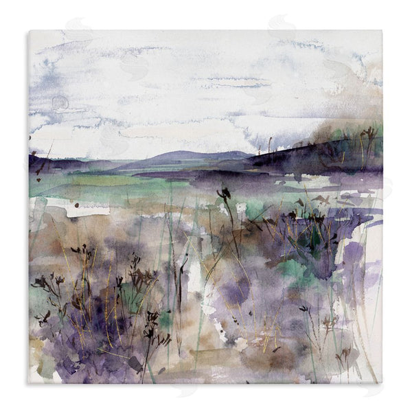 stupell industries Melissa Wang | Purple Mountain Distortion Wall Art