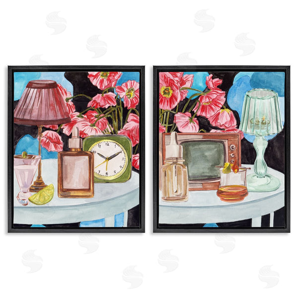 Stupell Industries Melissa Wang | Retro Glow Still Lifes