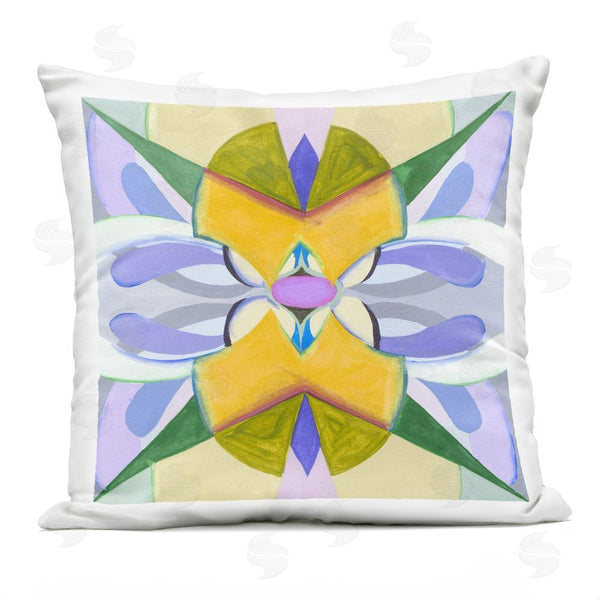 Stupell Industries Melissa Wang | Revival Kaleidoscope Symmetry Throw Pillow