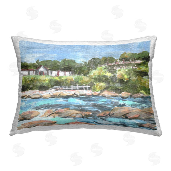 Stupell Industries Melissa Wang | Rocky Nautical Landscape