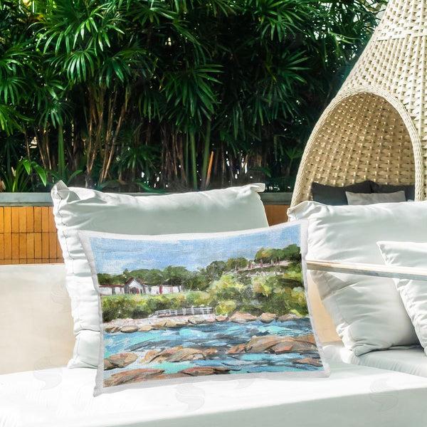 Stupell Industries Melissa Wang | Rocky Nautical Landscape