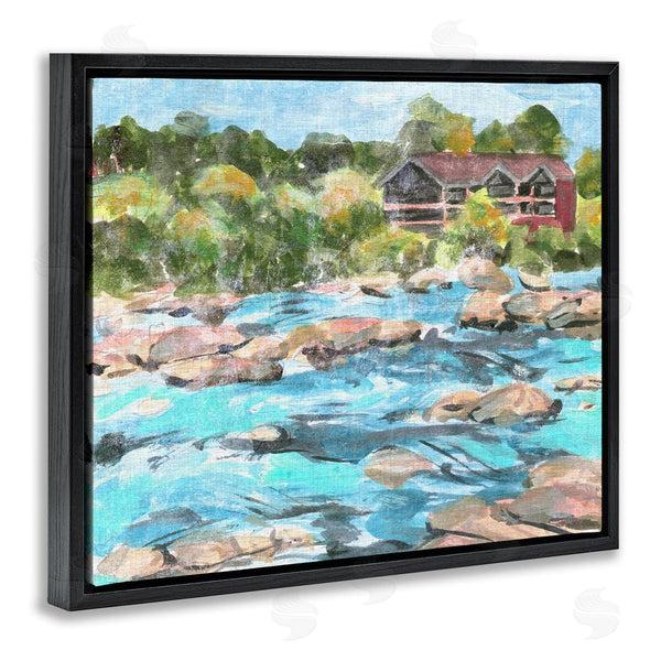 Stupell Industries Melissa Wang | Rocky River Landscape