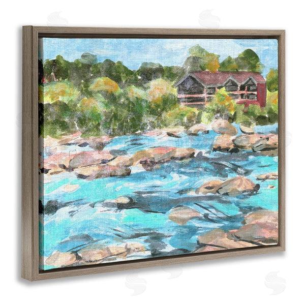 Stupell Industries Melissa Wang | Rocky River Landscape