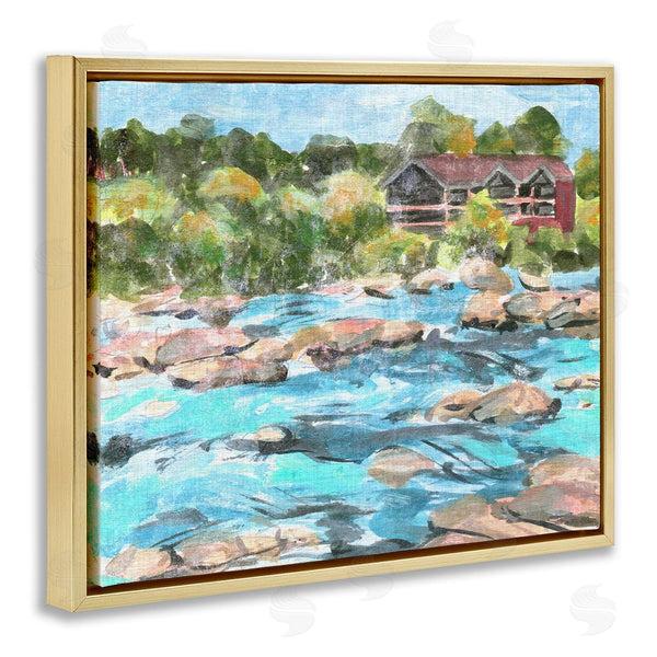 Stupell Industries Melissa Wang | Rocky River Landscape